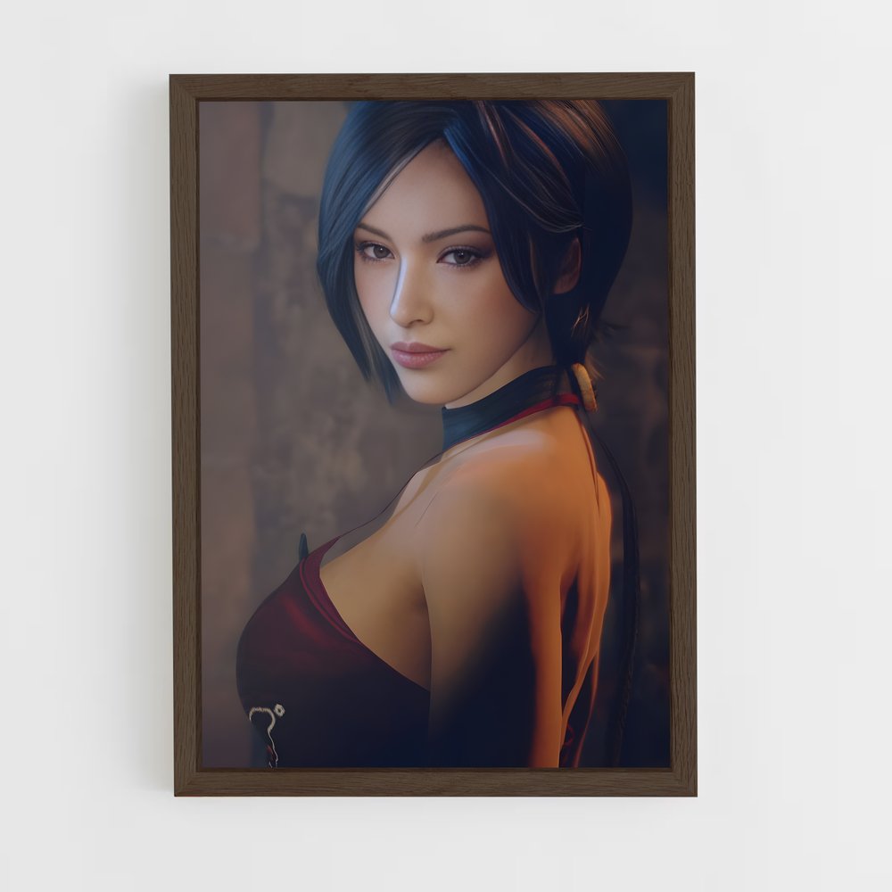 Poster Ada de wong – affiche Resident Evil (vue 5)